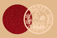 Happy Christmas Gnome SVG Product Image 3