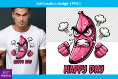 Motivational quotes Happy Day, Humorous Funny sublimation Product Image 1