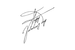 Happy Valentine Handwritten Vector Lettering Product Image 3