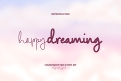 Happy Dreaming Font Product Image 1