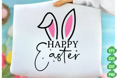 Easter SVG Bundle, Happy Bunny Svg, Egg SVG, Funny Easter Product Image 3
