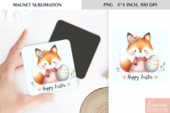 Cute Animals|Happy Easter| Animal Kitchen Magnet Product Image 1