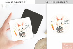 Cute Animals|Happy Easter| Animal Kitchen Magnet Product Image 1