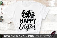 Happy easter SVG - Easter Dog Design Product Image 1