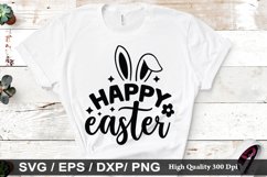 Happy easter SVG - Easter Design Product Image 1
