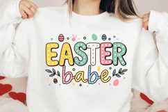 Happy Easter Babe PNG Product Image 2