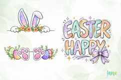 Happy Easter Bundle Png Sublimation Product Image 6