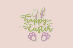 happy easter bunny 3D cake topper SVG PNG PDF JPG DXF EPS cutting files for cricut and silhouette