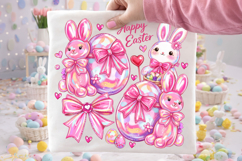 Brushstroke Easter PNG, Bunny Easter PNG, Easter Egg PNG Product Image 2