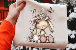 Happy Easter Bunny Clipart Product Image 2