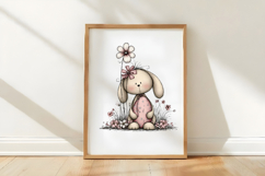 Happy Easter Bunny Clipart Product Image 3