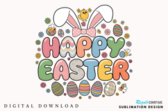 Happy Easter Bunny PNG, Easter Bunny PNG Product Image 1