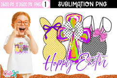 Happy Easter Sublimation Design