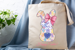 Happy Easter Bunny Sublimation Png Product Image 3