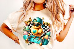 Happy Easter, Easter Chick PNG, Easter PNG Sublimation Product Image 2