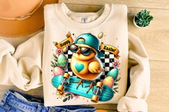 Happy Easter, Easter Chick PNG, Easter PNG Sublimation Product Image 3