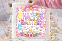 Brushstroke Easter PNG, Happy Easter PNG, Easter Egg PNG Product Image 3