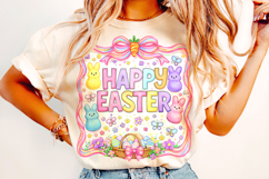 Brushstroke Easter PNG, Happy Easter PNG, Easter Egg PNG Product Image 4