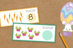 Happy Easter Educational Counting Cards Product Image 2