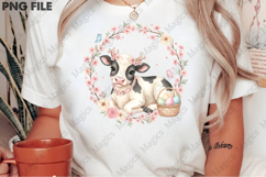 Happy Easter Cow Png Product Image 2