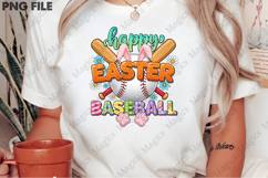 Happy Easter Day Baseball Png Product Image 2