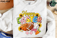 Happy Easter Day Sports heart png sublimation Product Image 3