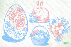 Happy Easter Day SVG PNG Clipart Product Image 1