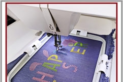 Easter bunny flower Happy Easter machine embroidery design Product Image 6