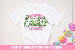 Happy Easter everyone Day PNG - Easter Sublimation Product Image 2