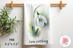 Easter Kitchen Towel, Kitchen Towel Sublimation Png, Tea Towel Png, Garden Flag Png
