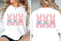 Happy Easter Leopard Print Bunny PNG Product Image 5