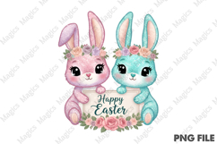 Happy Easter Png Clipart Product Image 1