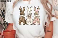 Happy Easter PNG Coquette Easter Bunny Product Image 2