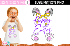 Happy Easter  Sublimation Design PNG 