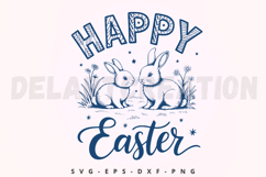 Happy Easter SVG Product Image 1