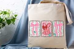 Easter Bunny Coquette Bow Sublimation PNG Product Image 3