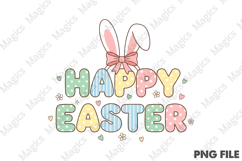 Happy Easter Png, Easter Sublimation Product Image 1