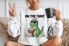 Happy Easter PNG, Retro Easter PNG Product Image 2