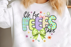 Happy Easter Png, Retro Easter png, Product Image 2