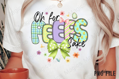 Happy Easter Png, Retro Easter png, Product Image 3