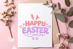 Happy Easter PNG, Easter PNG Product Image 5