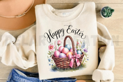 Happy Easter Sublimation PNG Product Image 2