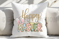 Happy Easter Sublimation PNG Product Image 3