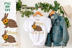 Easter bunny sublimation design | Happy Easter y'all Product Image 1