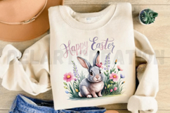 Happy Easter Sublimation PNG Product Image 3