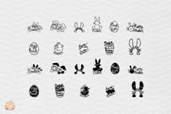 Happy Easter Sublimation Statement Lineart Product Image 2