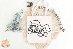 Happy Easter Sublimation Line Art Product Image 2