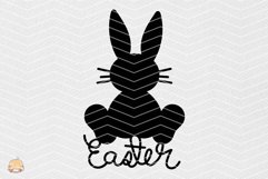 Happy Easter Sublimation Line Art Product Image 1