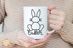 Happy Easter Sublimation Line Art Product Image 3