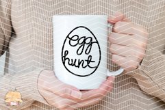 Happy Easter Sublimation Line Art Product Image 3